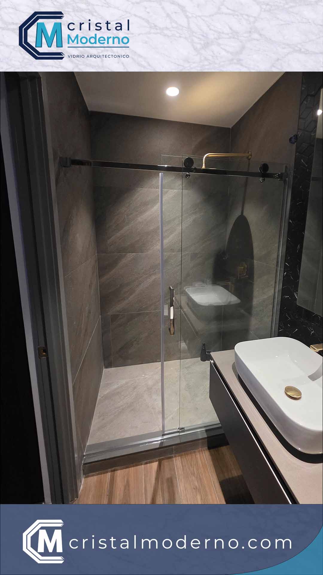 Puerta para ducha corrediza