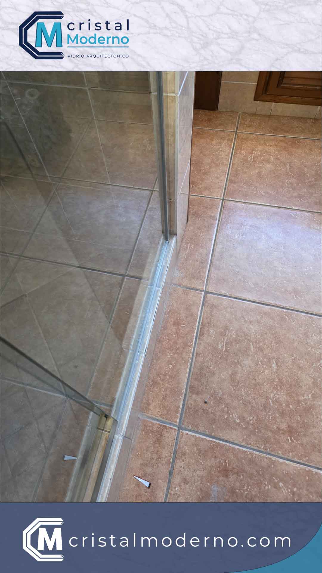 Puerta para ducha corrediza