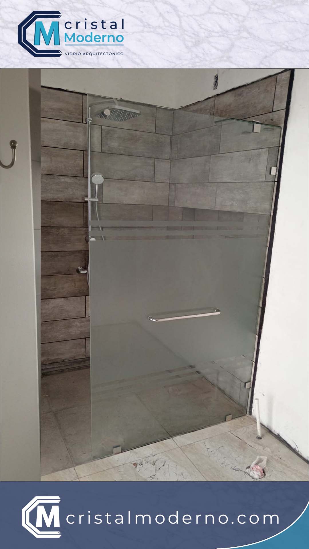 Mampara fija como mampara